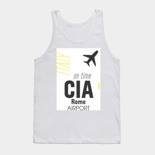 CIA Rome airport Tank Top